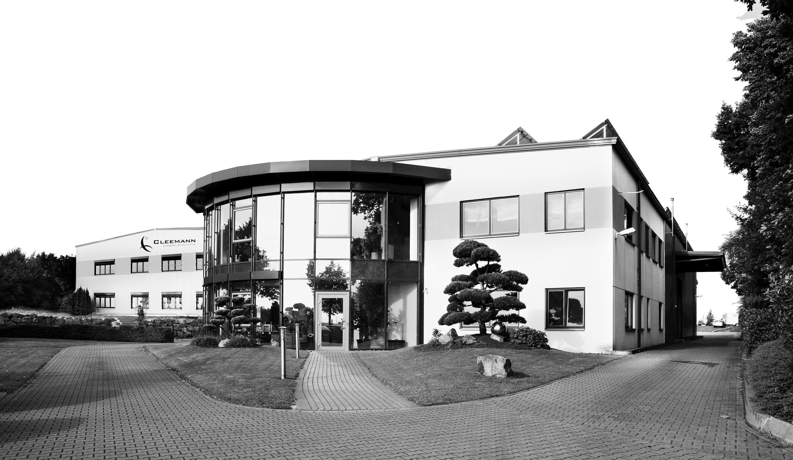 Cleemann production building in Ense